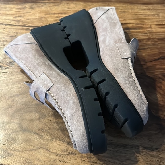 SILENT D For Anthropologie Xain Loafers in Taupe Sz37 - Picture 4 of 13